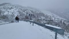 Primera nevada en la montaa lucense, Ancares