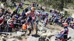 Campeonato de Espaa de trial. Gabriel Marcelli en Arteixo.